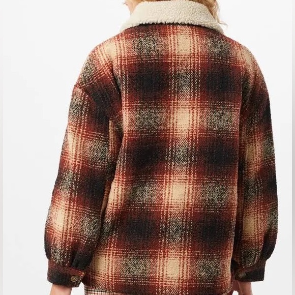 New Billabong Lucky Trucker Oversized Jacket - Picture 5 of 10